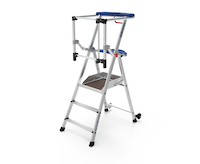 Plateforme individuelle pliante à hauteur réglable 6 à 9 marches