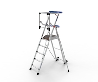 Plateforme individuelle pliante à hauteur fixe 6 marches