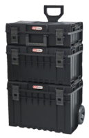 Caisse à outils modulable S + M + L avec trolley - dimensions : L 585 x l. 438 x H 916 mm