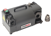 Affûteuse à forets capacité d'affûtage : 2.1-32 mm - Dimensions : L 400 x l. 260 x H 300 mm - Livrée avec 32 pinces