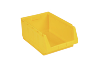 Bac à bec en polypropylène haute densité – 52 litres – Dim ext. L 580 x l 363 x H 250 mm - coloris Jaune