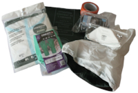 Kit jetable complet en amiante pour travaux très brefs sans rapport direct avec l'amiante